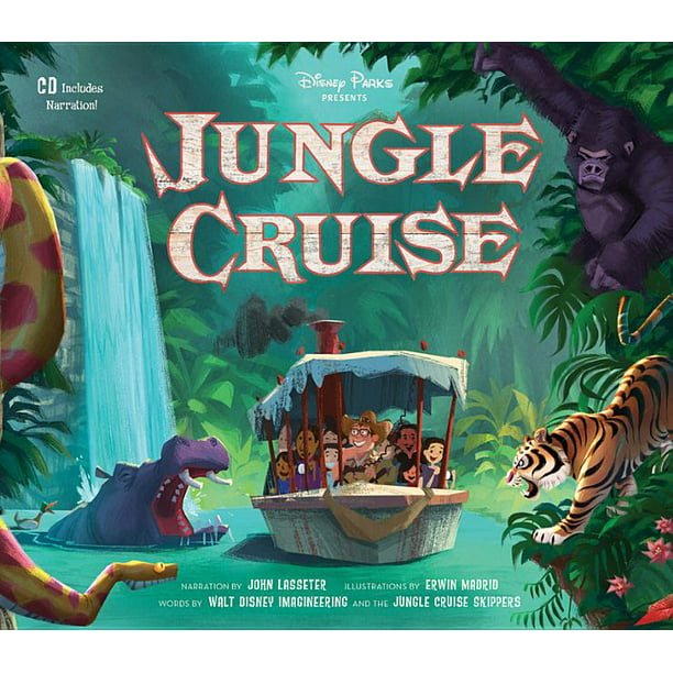 Vintage Disneyland Jungle Cruise Attraction Poster Available in 5 Sizes
